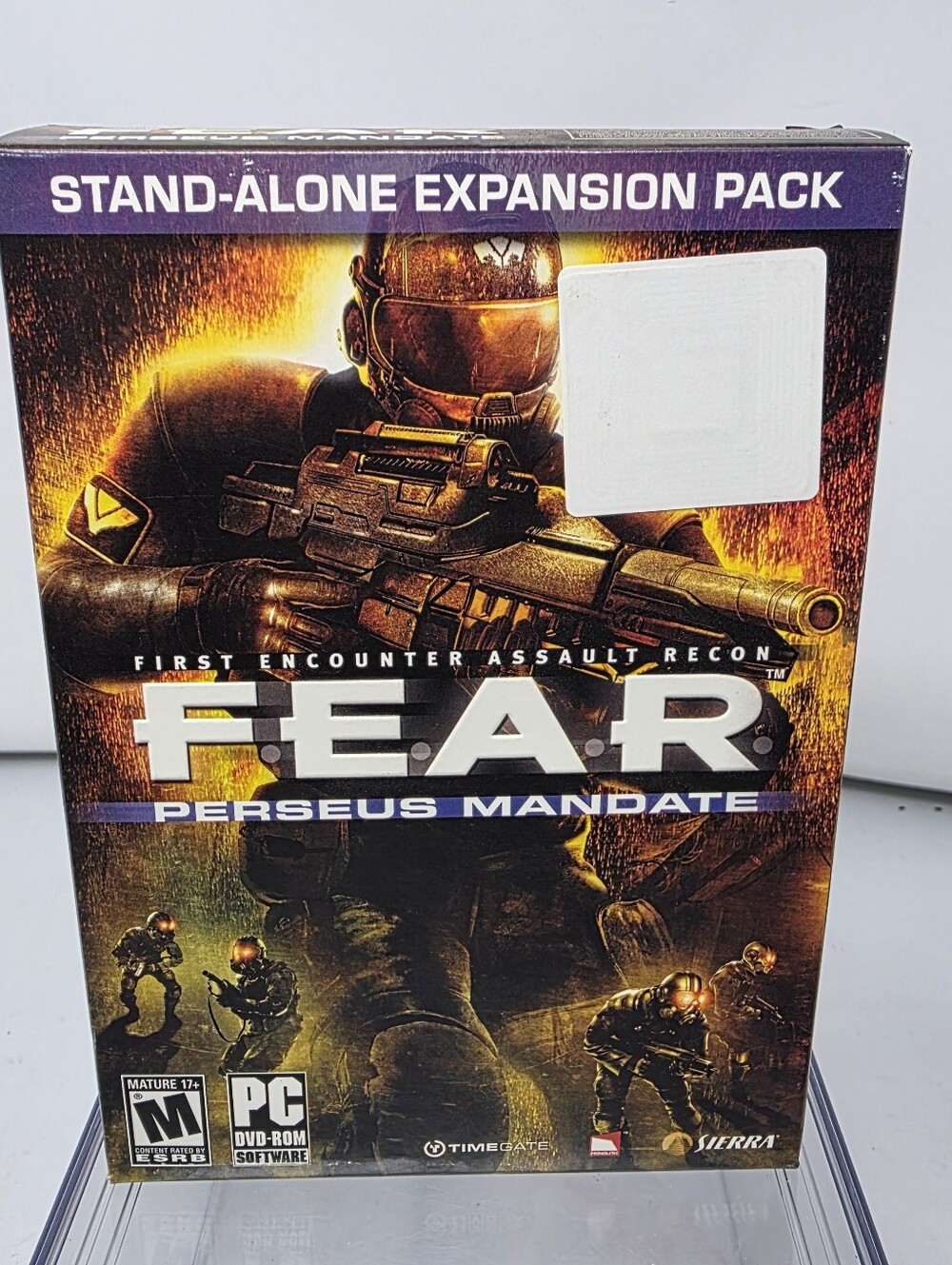 FEAR Perseus Mandate PC DVD Game Standalone Expansion Vtg 2007 GameFAQs